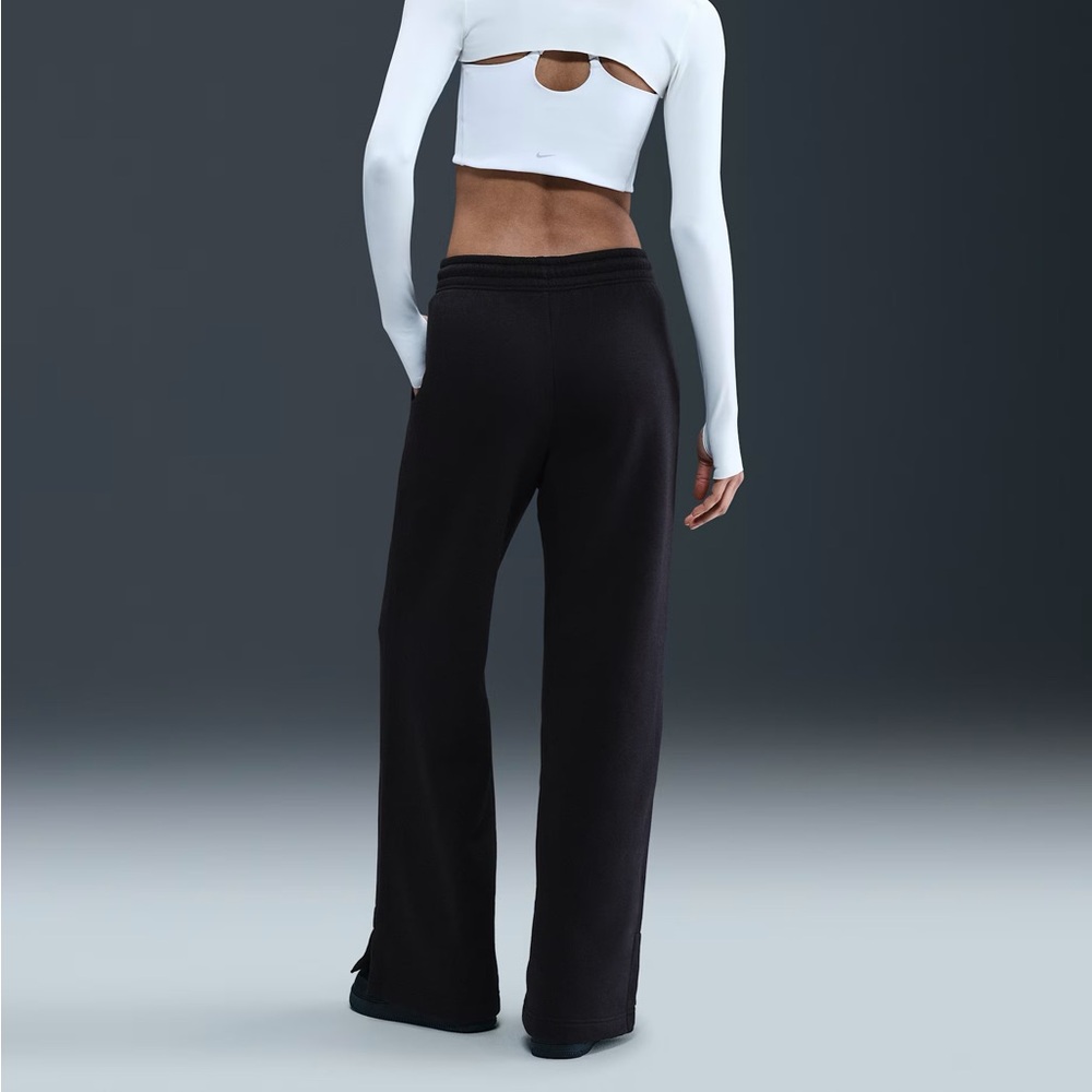 Nike Sportswear Phoenix Fleece Wide Leg Sweatpants - XS Short - NWOT - Picture 4 of 6